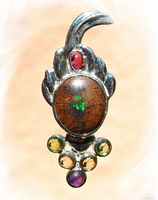 Third place category 1 yowah designer jewellery compeititon